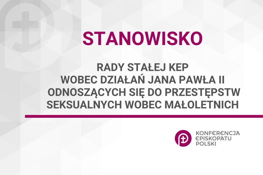 Stanowisko rady stałej Konferencji Episkopatu Polski