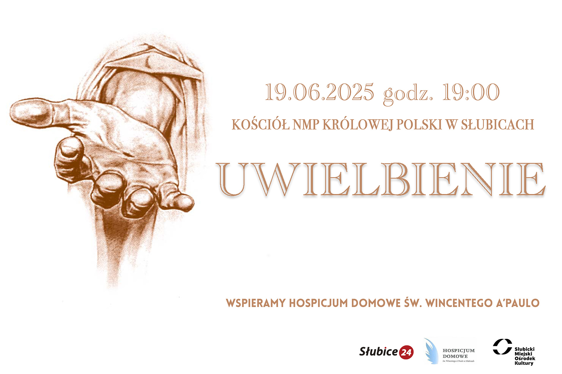 Wieczór Uwielbienia w Boże Ciało – muzyka, modlitwa i wsparcie dla hospicjum